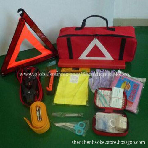 Large Volume Auto Emergency Kit, ISO 13485/CE Certified